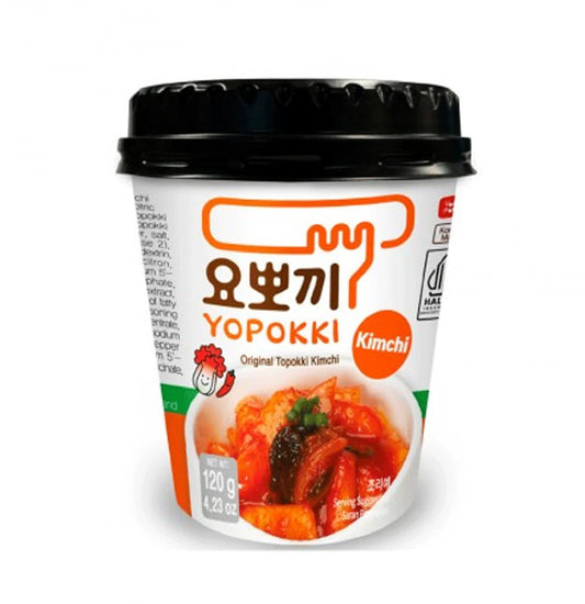 Yopokki Original Topokki Kimchi 120Gm