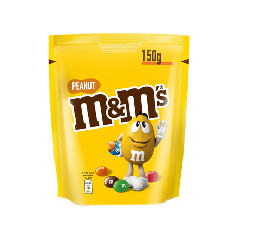 M&Ms Peanut 150gm Pouch