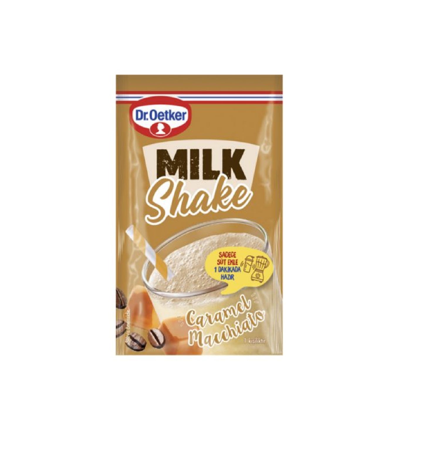 Dr.Oetker Milkshake 18Gr Caramel Macchiat