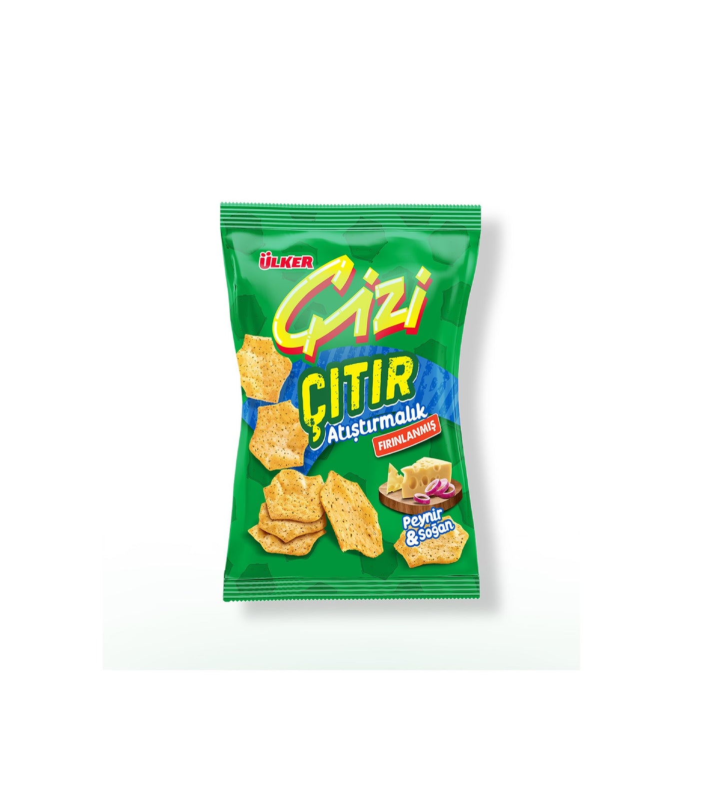 Ulker Cizi Crispy Cheese & Onion Flavored Crackers 40Gm