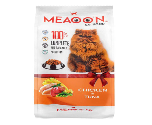 Meaoon Cat Food Chicken & Tuna 400Gm