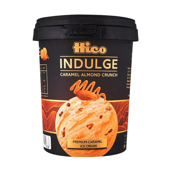 Hico Caramel Almond Crunch Ice Cream 500ml