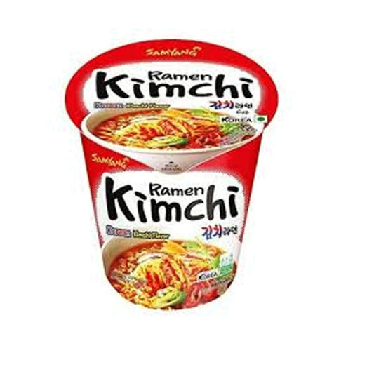 Samyang Ramen Kimchi Korean Kimchi Flavor Cup Noodle 70gm