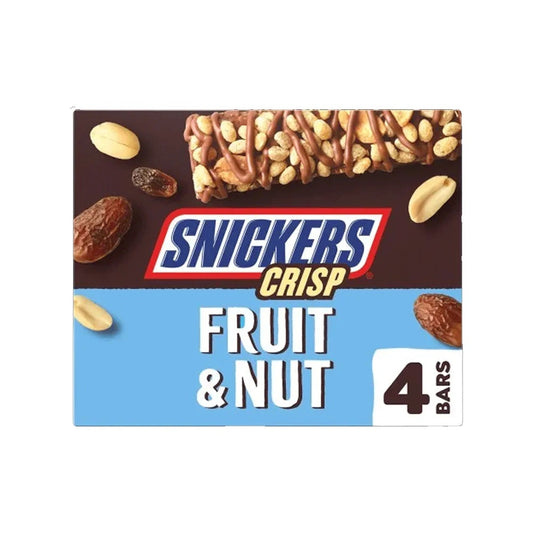 Snickers Crisp Fruit & Nut Chocolate Bar 128gm