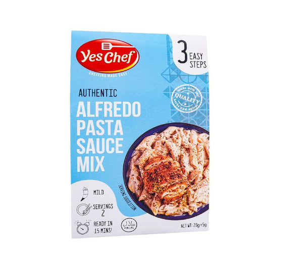 Yes Chef Alfredo Pasta Sauce Mix