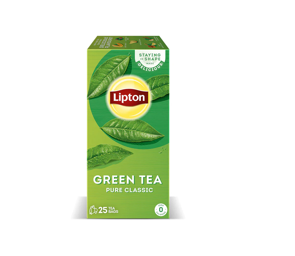 Lipton Green Tea Pure Classic Tea Bags 25s