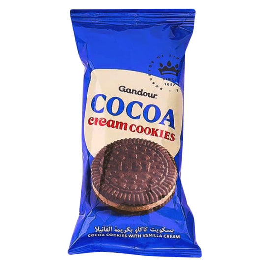 Gandour Cocoa Cream Cookies 19Gm