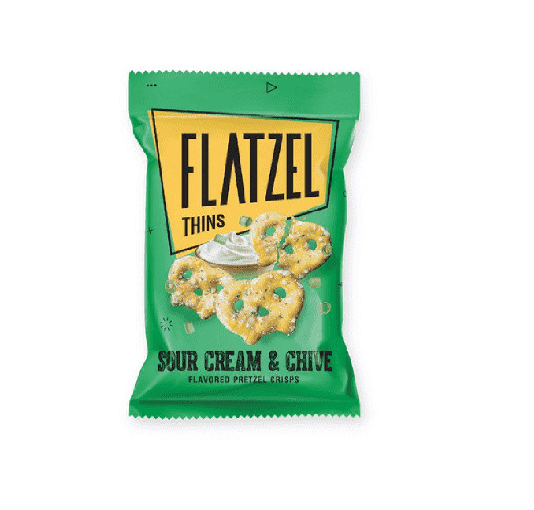 Flatzel Thins Sour Cream & Onion Crackers 65gm