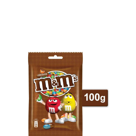 M&ms Chocolate Pouch 100gm