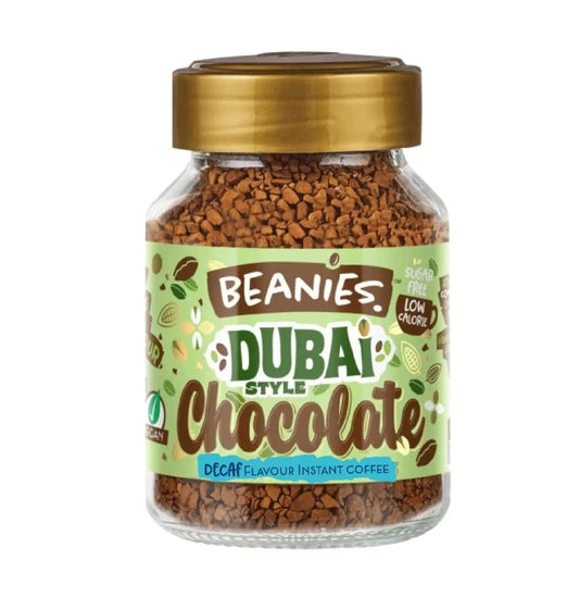 Beanies Dubai Style Chocolate Decaf Instant Coffee 50 Gm