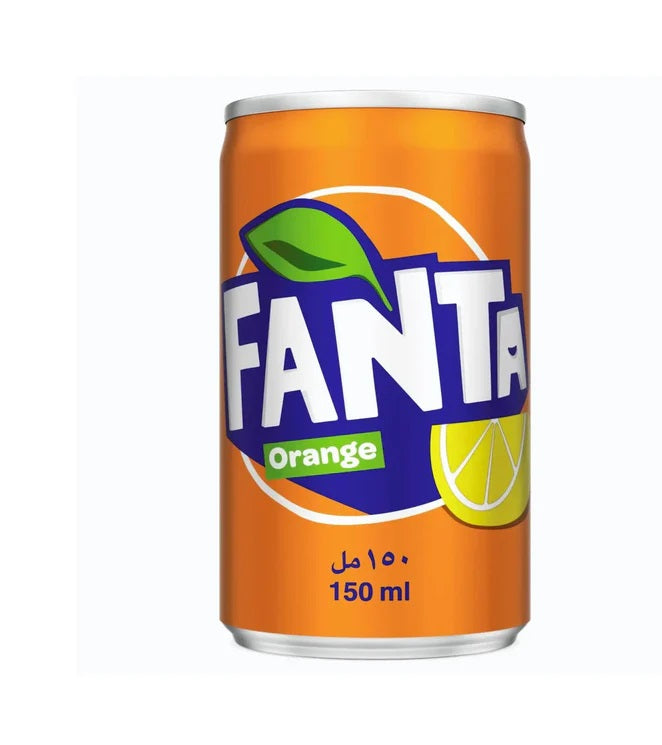 Fanta Can Orange 150ml (uae)