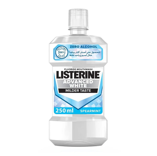 Listerine Advanced White Spearmint Mouth Wash 250ml