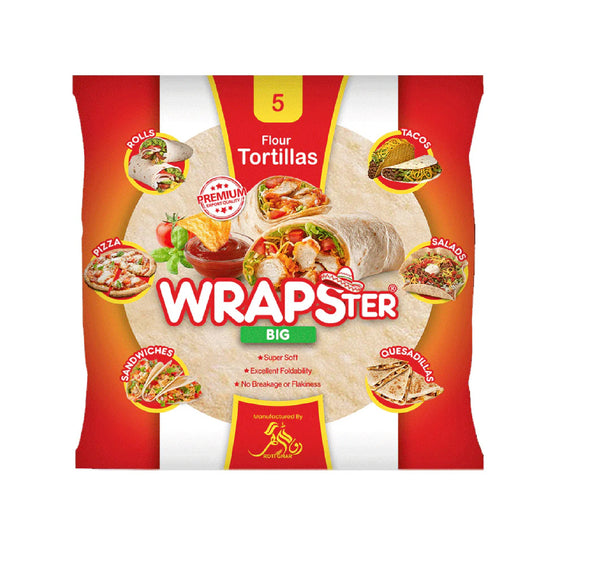 Wrapster Regular Flour Tortillas 8pcs