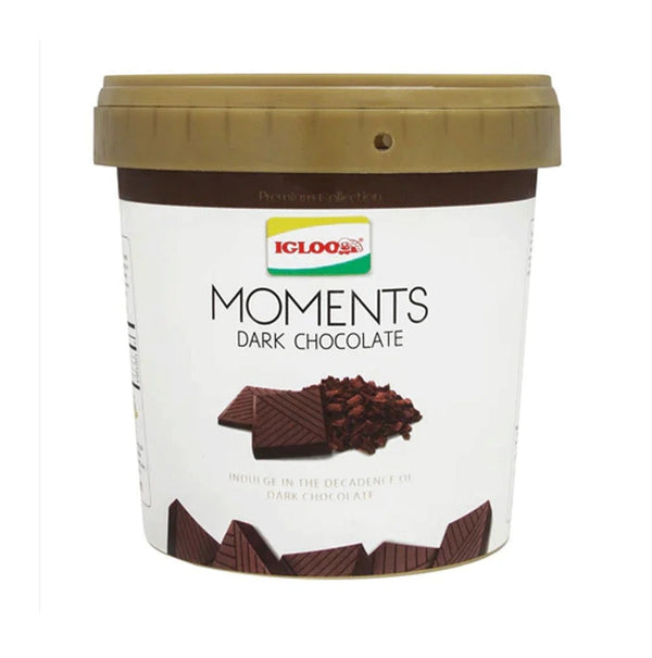 Igloo Dark Chocolate Moment Ice Cream 850ml