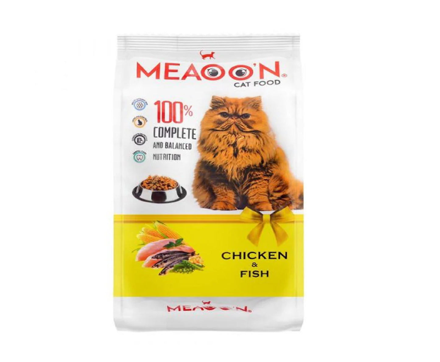 Meaoon Cat Food Chicken & Fish 400Gm