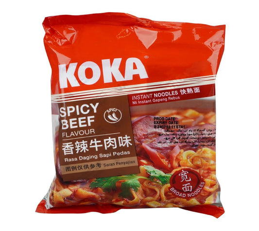 Koka Spicy Beef Flavor 85Gm