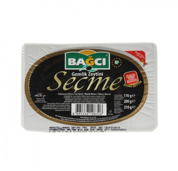 Bagci Secme Gemlik Zeytin (Black Olives)