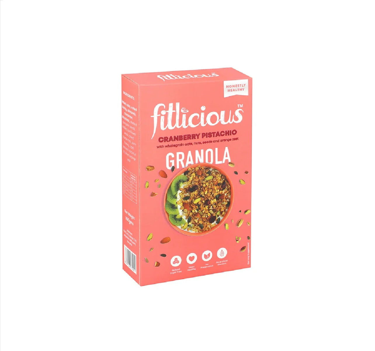 Fitlicious Cranberry Pistachio Granola 100Gm