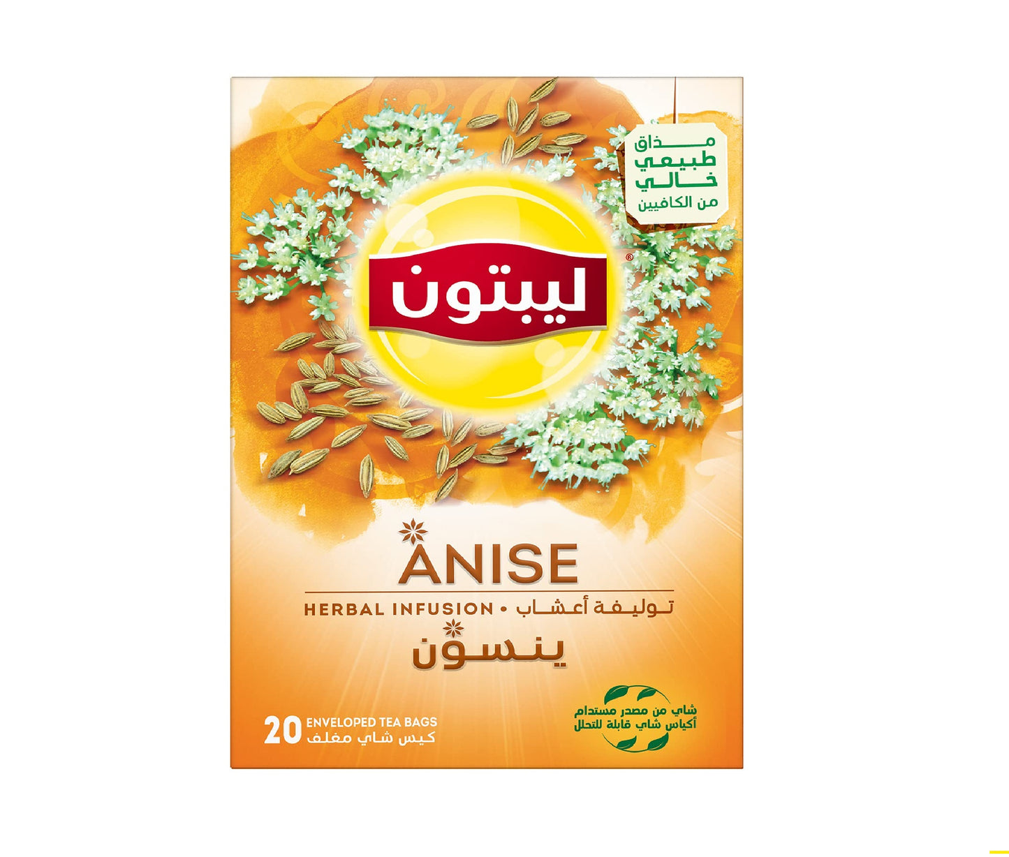 Lipton Herbal Infusion Anise Tea 20 Teabags