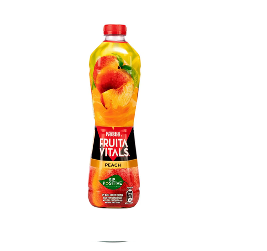 Nestle Fruita Vitals Peach Fruit Nectar 1 Liter