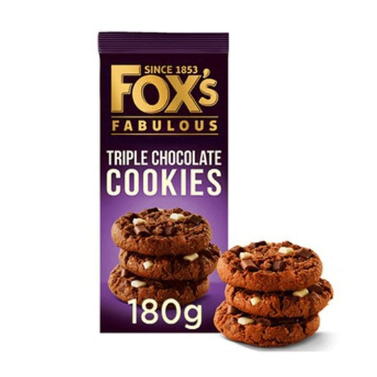 Fox's Triple Chocolate Cookies 180g