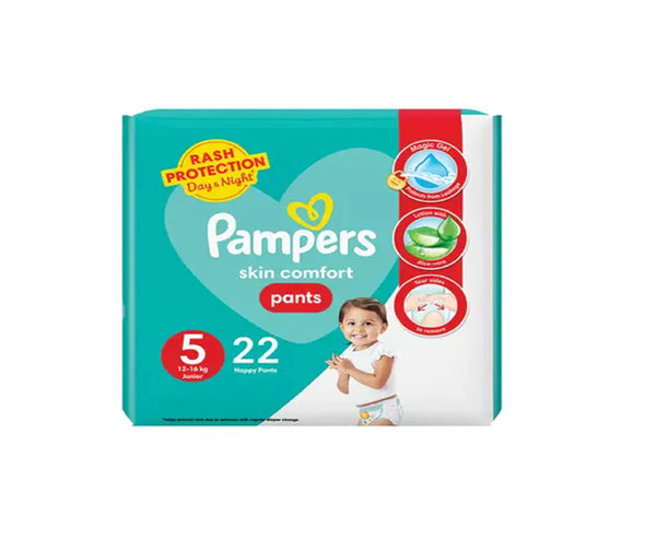 Pampers Skin Comfort Pants 5 22s