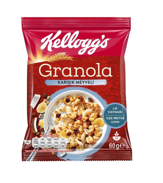 Kellogg's Granola Mixed Fruits with Coconut 60Gm