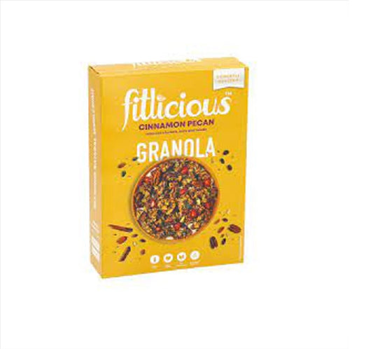 Fitlicious Cinnamon Pecan Granola 450Gm