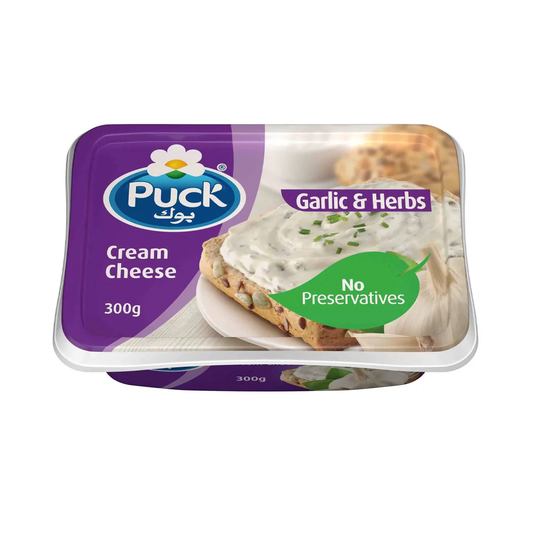 Puck Garlic & Herbs Cream Cheese 300gm