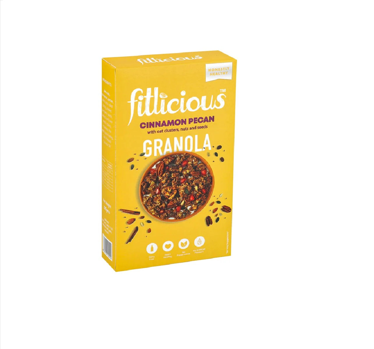 Fitlicious Cinnamon Pecan Granola 100Gm