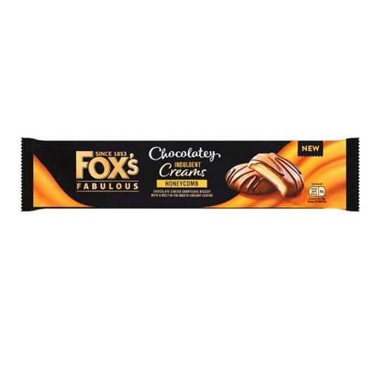 Fox's Chocolatey Indulgent Cream Honey Comb 130g