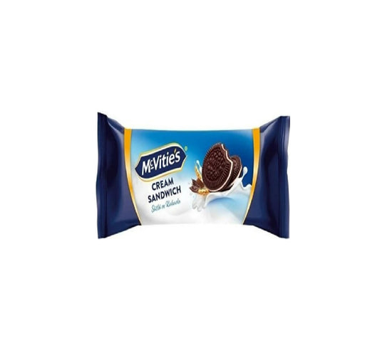 Mcvities Cream Sandwich Milk & Cocoa Biscuits 90g