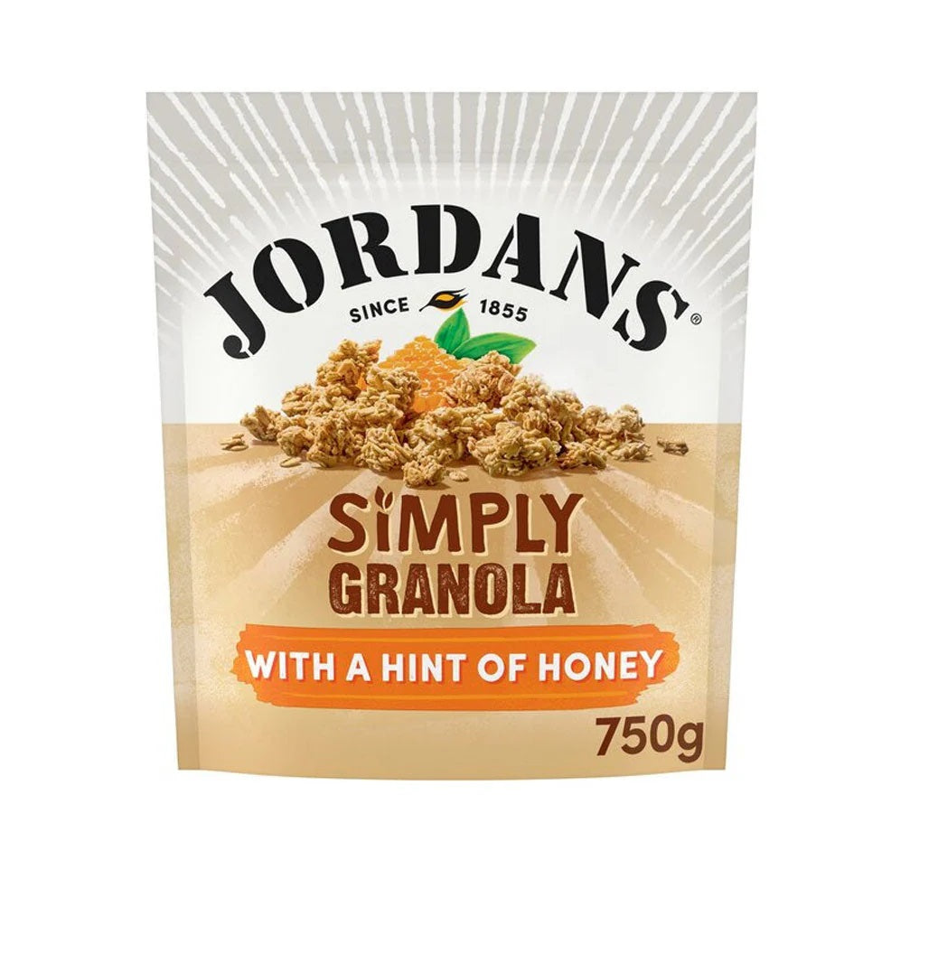 Jordans Simply Granola Hint Of Honey Pouch 370gm